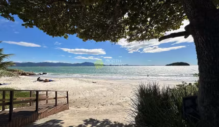 Excelente cobertura duplex com vista mar e pé na areia em Canajure para locação anual,Florianópolis