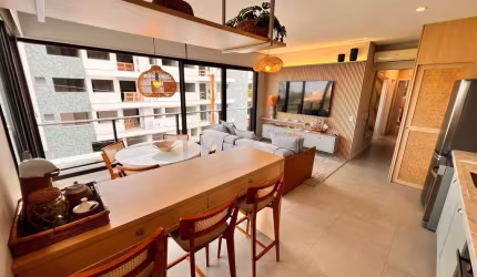 Apartamento Alto Padrão Mobiliado