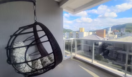 Apartamento Frente Rua Alto Padrão, em localização privilegiada mobiliado à venda no Plaza de Palmas na Praia de Palmas em Governador Celso Ramos - Santa Catarina.