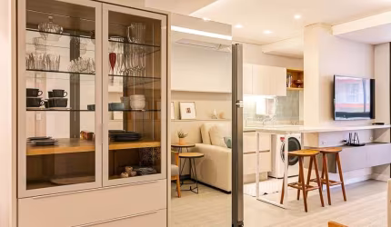 Apartamento Garden 02 quartos Mobiliado à venda no Residencial Palmas Premier na Praia de Palmas em Governador Celso Ramos - Santa Catarina.