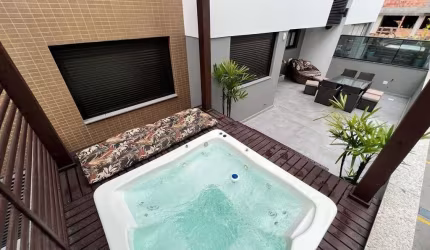 Apartamento Garden 02 quartos Mobiliado à venda no Residencial Anito Petry na Praia de Palmas em Governador Celso Ramos - Santa Catarina
