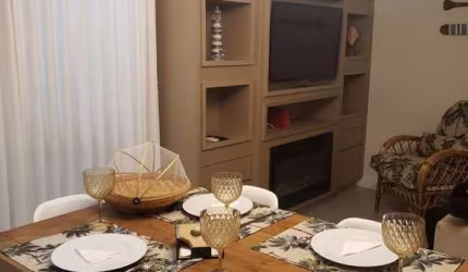 Apartamento  02 quartos Mobiliado à venda no Vivace Residence na Praia de Palmas em Governador Celso Ramos - Santa Catarina.