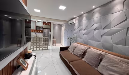Apartamento mobiliado no Novo Mundo