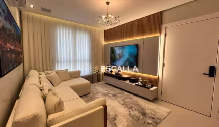 Edifício Schaffhausen , Apartamento decorado , no Bairro América em Joinville