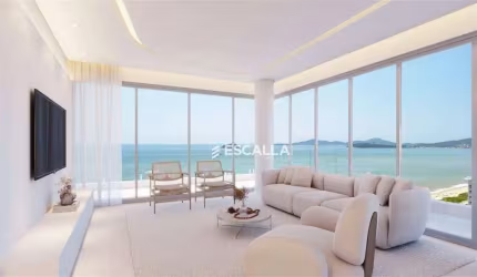 Incrivel Apartamento, 4 Suítes, de Frente ao Mar em Baln Piçarras