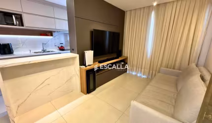 Apartamento  Semi-Mobiliado com 02 Suites, no Bairro Atiradores.