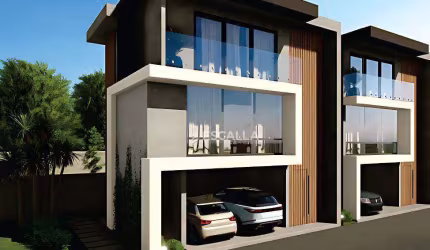 Casa à venda no Residencial Oliveira – Bom Retiro, Joinville | Arquitetura moderna, 3 suítes e entrega em agosto de 2025
