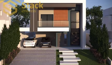 CASA EM CONSTRUÇÃO A VENDA COM 4 SUÍTES  E PISCINA NO CONDOMÍNIO PECAN EM ITUPEVA!