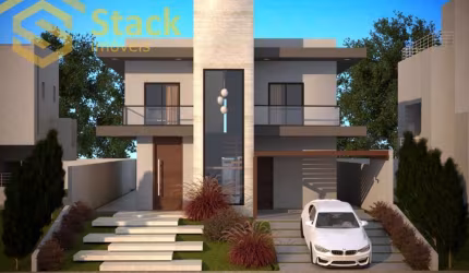 CASA EM CONSTRUÇÃO A VENDA COM 4 SUÍTES  E PISCINA NO CONDOMÍNIO PECAN EM ITUPEVA!