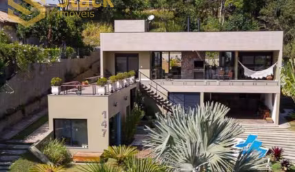 CASA DE CONDOMÍNIO COM 4 DORMITÓRIOS SENDO 2 SUÍTES COM 340 M²  - CONDOMÍNIO COLINAS DE  INHANDJARA EM ITUPEVA!