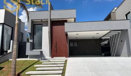 CASA TÉRREA COM 3 SUÍTES À VENDA  NO CONDOMÍNIO RESIDENCIAL PECAN TOWN E COUNTRY EM ITUPEVA!
