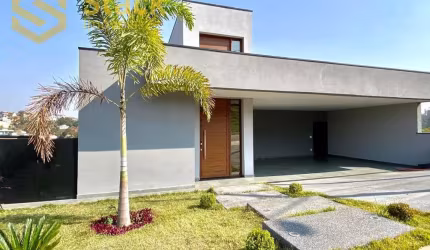 CASA NOVA A VENDA EM JUNDIAÍ NO CONDOMÍNIO FECHADO BOSQUE DO HORTO.