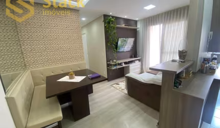 APARTAMENTO 2 DORMITÓRIOS MOBILIADO À VENDA NO RESIDENCIAL BELLUNO - VILA NAMBI - JUNDIAÍ/SP.