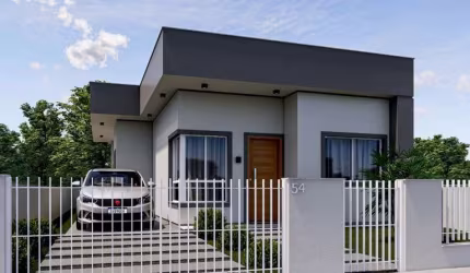 Casa para Venda em Palhoça, Bela Vista, 3 dormitórios, 1 suíte, 2 banheiros, 2 vagas