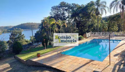 **Chácara em Condomínio com Acesso Privativo à Represa em Mairiporã/SP - Casa Assobradada com Vista Deslumbrante**