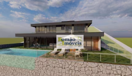 Terreno no Condomínio Campos de Mairiporã com projeto aprovado, pronto para construir
