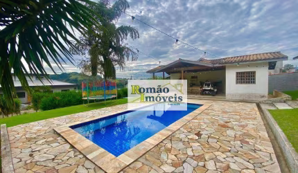 Chácara com 3 dormitórios à venda, 1000 m² por R$ 850.000 - Condomínio Novo Horizonte - Piracaia/SP