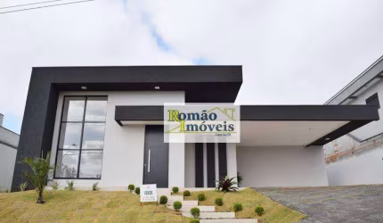 Casa Térrea com 03 - Suítes à venda, 240 m² por R$ 1.900.000 - Condomínio Residencial Shamballa III - Atibaia/SP