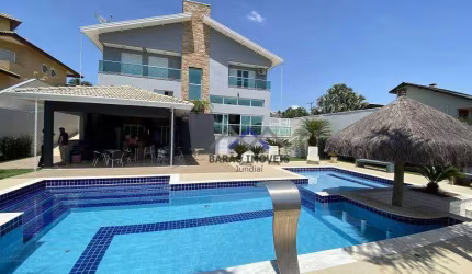 Luxuosa casa a venda no Condomínio Terras de São Carlos - Jundiaí/SP.