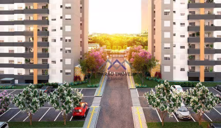 Apartamento com 2 dormitórios sendo 1 suíte à venda, 64 m²  - engordouro - Jundiaí/SP