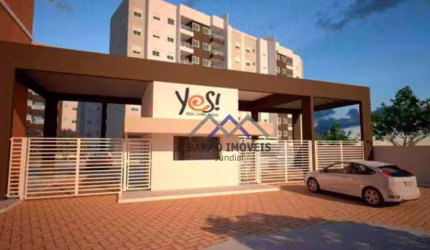 Apartamento com 2 dormitórios à venda, 69 m² por R$ 490.000,00 - Medeiros - Jundiaí/SP