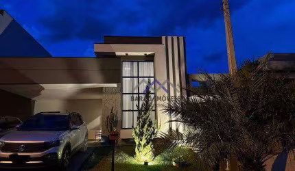 Casa com 3 dormitórios à venda, 194 m² por R$ 1.469.000,00 - Jardim Piemonte - Indaiatuba/SP