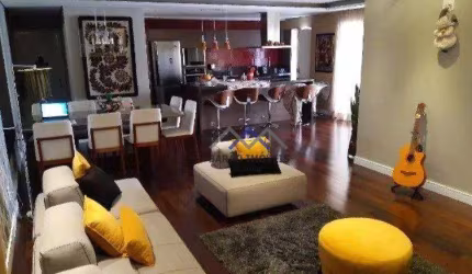 Apartamento com 131,00 m2 de área útil no Condomínio Complexo Atmosphera em Jundiaí  SP.