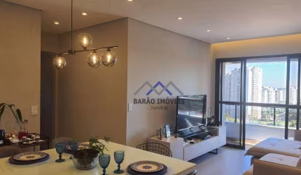 Apartamento com 3 dormitórios à venda, 100 m² por R$ 700.000,00 - Vila Japi II - Jundiaí/SP