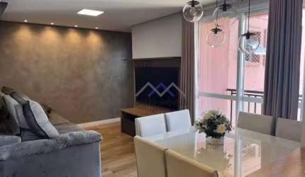 Apartamento à venda 3 quartos e 2 vagas no condomínio Myriad Engordadouro, Jundiai/SP.