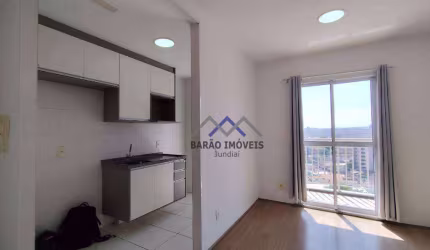 Apartamento com 2 dormitórios para alugar, 54 m² por R$ 2.922,00/mês - Parque União - Jundiaí/SP