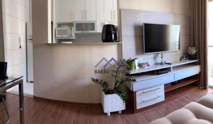 Apartamento com 3 dormitórios à venda, 72 m² por R$ 550.000,00 - Vila Della Piazza - Jundiaí/SP