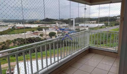 Apartamento com 3 dormitórios para alugar, 90 m² por R$ 5.092,00/mês - Engordadouro - Jundiaí/SP