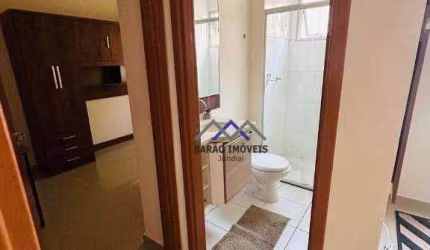 Apartamento para alugar, 53 m² por R$ 2.699,10/mês - Cidade Nova - Jundiaí/SP