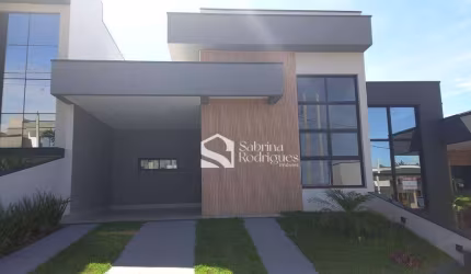 Casa Térrea com Piscina em Condomínio Fechado Park Gran Reserve - Indaiatuba/SP