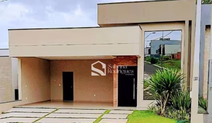 Casa com 3 dormitórios à venda, 171 m² por R$ 1.500.000,00 - Condomínio Gran Reserve - Indaiatuba/SP