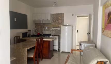 Apto de 1/4, suíte, mobiliado e com garagem na Pituba