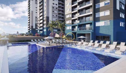 Apartamento com 1 dormitório à venda, 43 m² por R$ 422.600,00 - Vila Rosália - Guarulhos/SP
