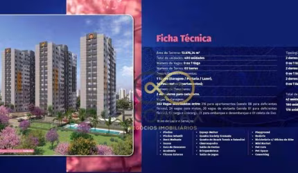 Apartamento com 2 dormitórios à venda, 35 m² por R$ 220.000,00 - Jardim dos Pimentas - Guarulhos/SP
