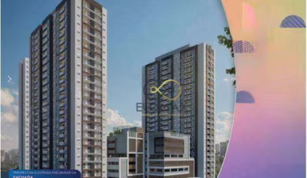 Apartamento com 2 dormitórios à venda, 43 m² por R$ 349.000,00 - Vila Augusta - Guarulhos/SP
