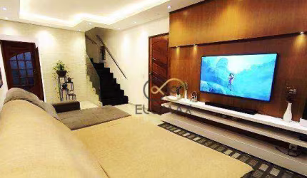 Casa com 4 dormitórios, 2 suites, 4 vagas à venda, 133 m² por R$ 808.000 - Vila Rosália - Guarulhos/SP