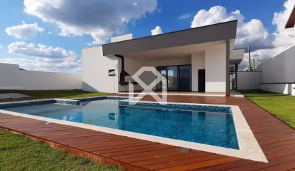 CONDOMINIO SHAMBALA III. Casa térrea com 3 suítes, piscina área gourmet e vaga. Agende sua visita p