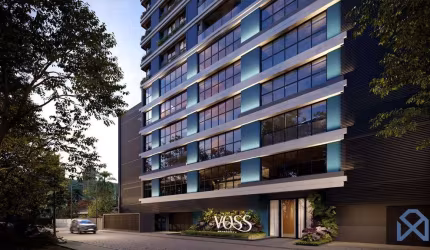 Apartamento com 3 suítes e 2 vagas no Estreito. Lazer completo e 250m da praia.