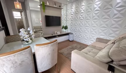 Apartamento de dois quartos no Bairro Felixlândia