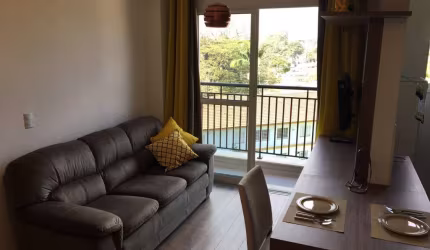 Apartamento 100% mobiliado na Av. São Camilo - Cond. Address Granja Viana!