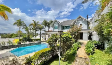 Cond São Paulo II - Casa linda, 4 suítes, piscina, gourmet, condo completo!