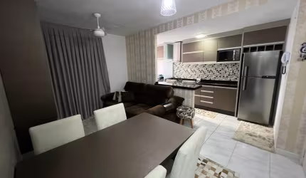 Apartamento Mobiliado com 2 Dormitórios para Locação no bairro Cordeiros em Itajaí/SC