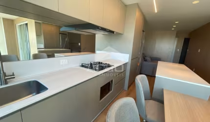 Apartamento Novo Semi Mobiliado com 01 Suíte + 01 Dormitório na Praia Brava em Itajaí/SC