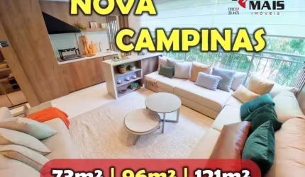 Nova Campinas 3 dormitórios 2 vagas 96m² Grand Wish