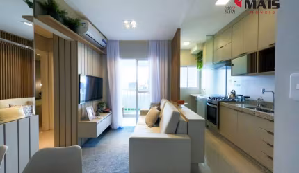 ADN Jasmim, 50m², 2 quartos, varanda e suíte – Rosolém, Sta Izabel
