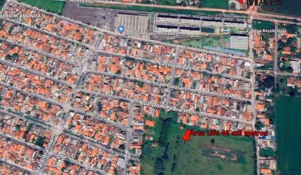 Terreno Área à venda no Bairro JD Amanda – Hortolândia